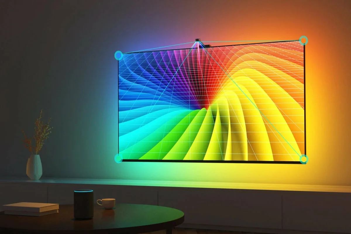 Leve o Ambilight para qualquer televisor: Amazon reduz o preço do Govee TV Backlight 3 Lite com cupom
