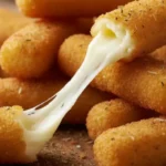 Bastões de Mussarela Saudáveis: Crocantes sem Forno ou Fritura