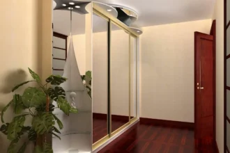 Por que nunca se deve colocar um espelho de frente para a porta da frente