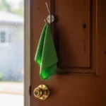 O segredo do Feng Shui de pendurar um lenço verde na sua porta