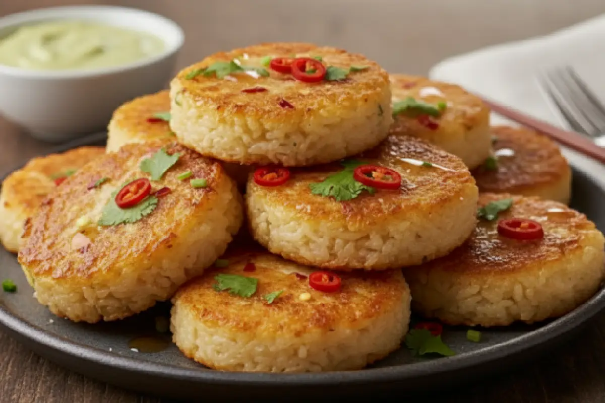 Panquecas de Arroz sem Farinha nem Fritura: Fáceis, Rápidas e Crocantes