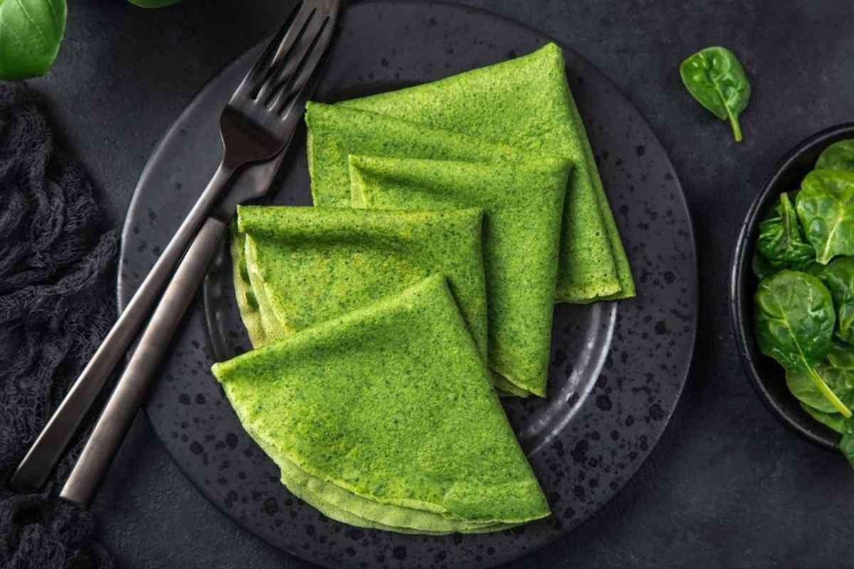 Panquecas de espinafre: uma receita rápida para incluir vegetais no seu jantar