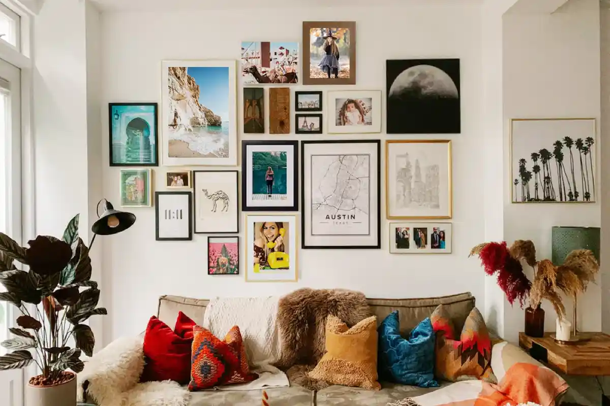 Pendure decorações como um profissional sem danificar as suas paredes