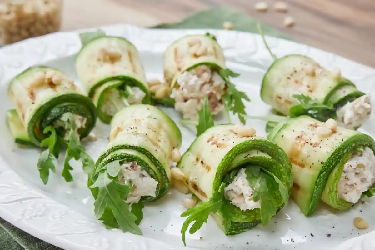 Rolinhos de Curgete com Espinafres e Queijo: Uma Receita que Encanta