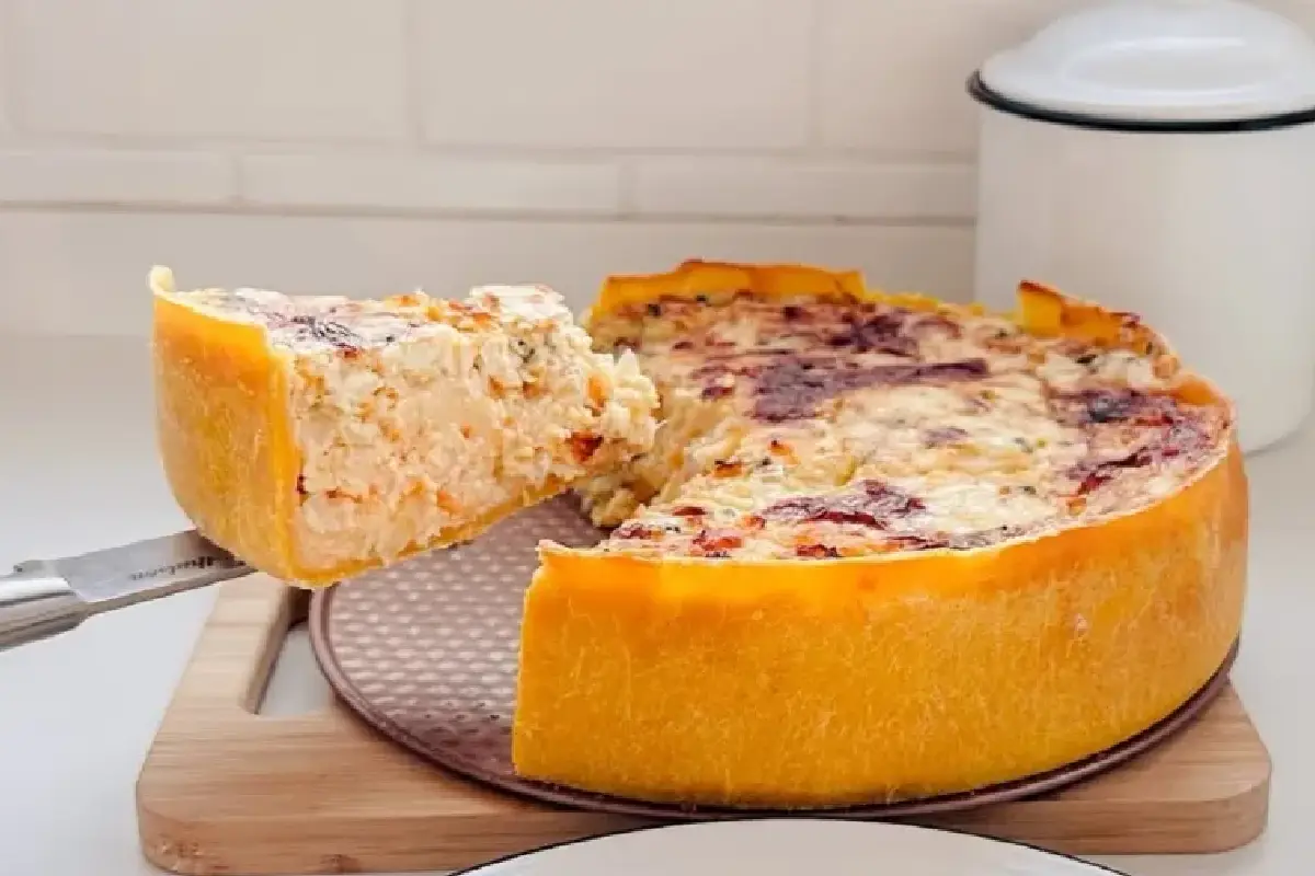 Como Fazer uma Tarte de Abóbora com Massa e Recheio Caseiros