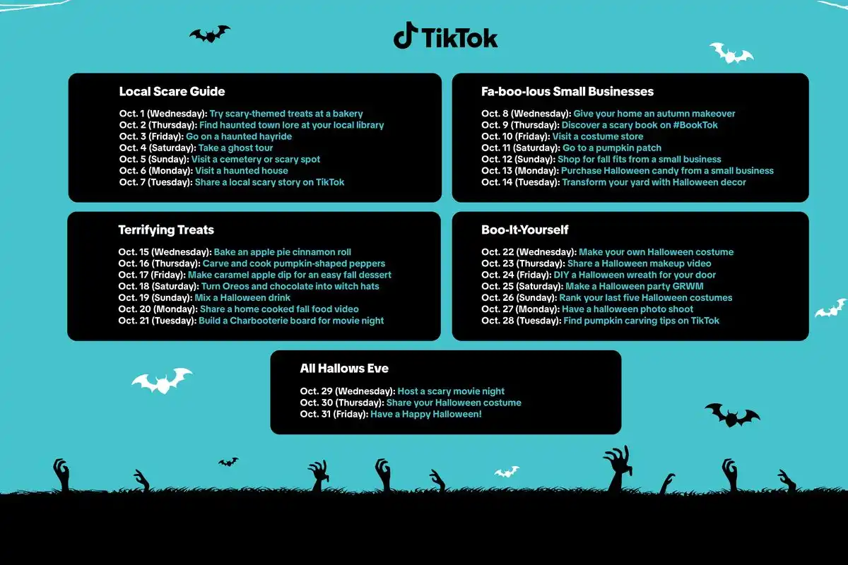 TikTokTober 2025: O Halloween Chega Mais Cedo com Celebrações de 31 Dias!