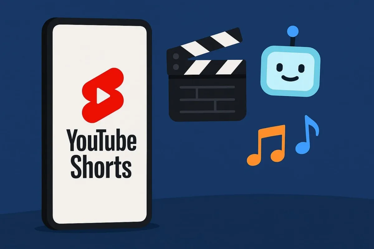 YouTube Shorts passa para o próximo nível com ferramentas criativas alimentadas por IA