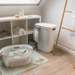 Adeus ao Cesto de Roupa Suja à Vista: A Nova Tendência que Mantém a Ordem e é Multifuncional