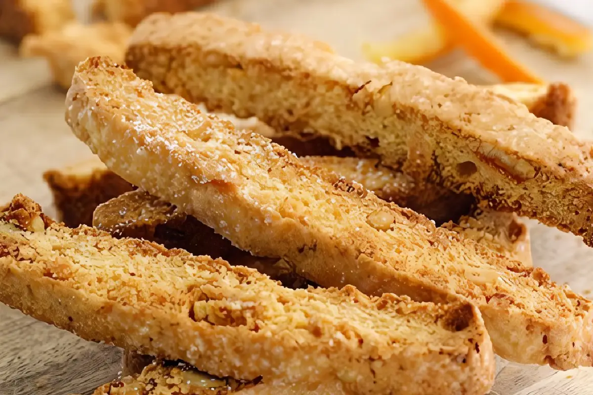 Biscottis de Amêndoas e Damascos: Crocantes, Dourados e Irresistíveis