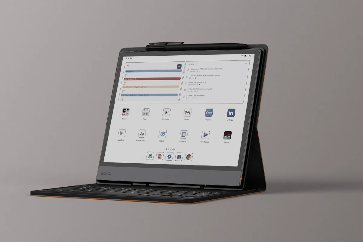Boox Lança Tablet Híbrido e Leitor com Telas Coloridas E-Ink