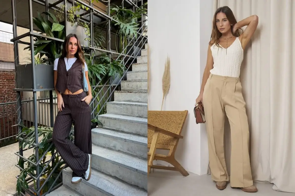 Como Adotar a Calça Wide Leg Sastrada: O Novo Essencial que Substitui o Jeans