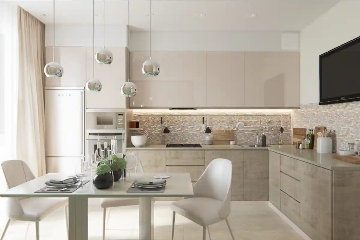 Adeus ao Cinzento e Branco: A Cor Tendência para Fazer a Tua Cozinha Parecer Maior