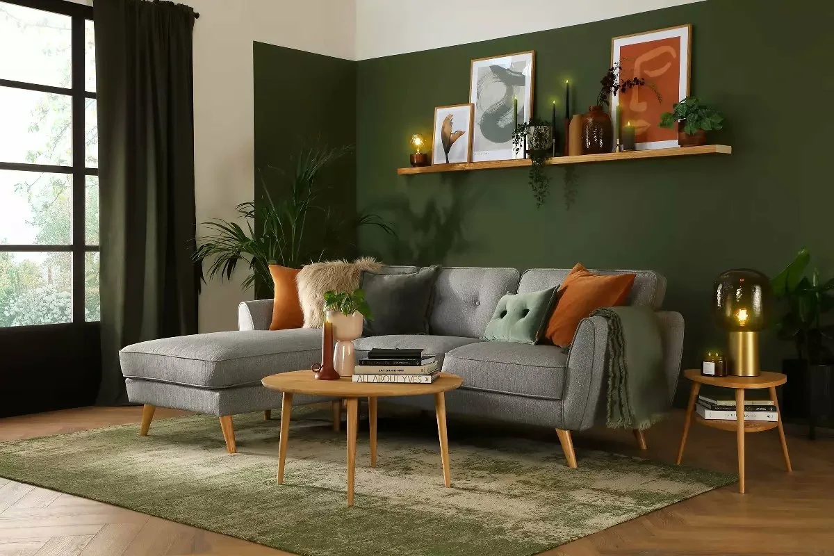 Diga Adeus às Paredes Brancas: A Cor Verde Musgo Vai Renovar Sua Casa!