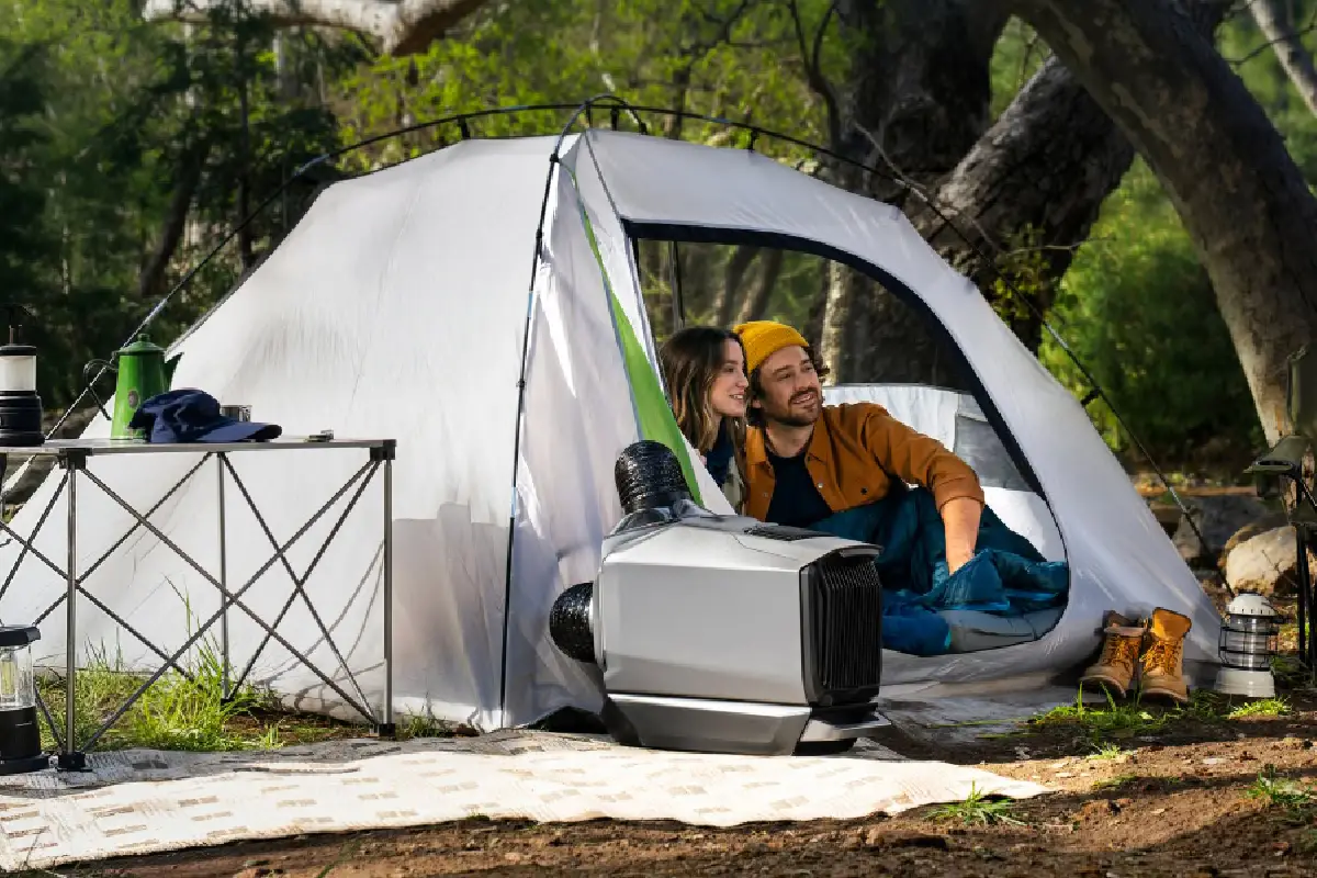 Condicionador Portátil EcoFlow WAVE 3: Funciona com Bateria e Painéis Solares