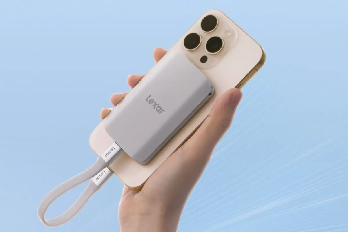 Lexar Lança o ES5: SSD Magnético Portátil para Smartphones que Resiste a Quedas de 3 Metros