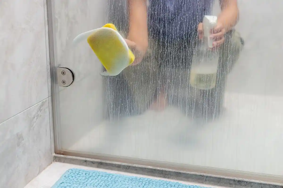 Truque Simples com 500 ml de Água para Eliminar a Gordura na Mampara de Duche