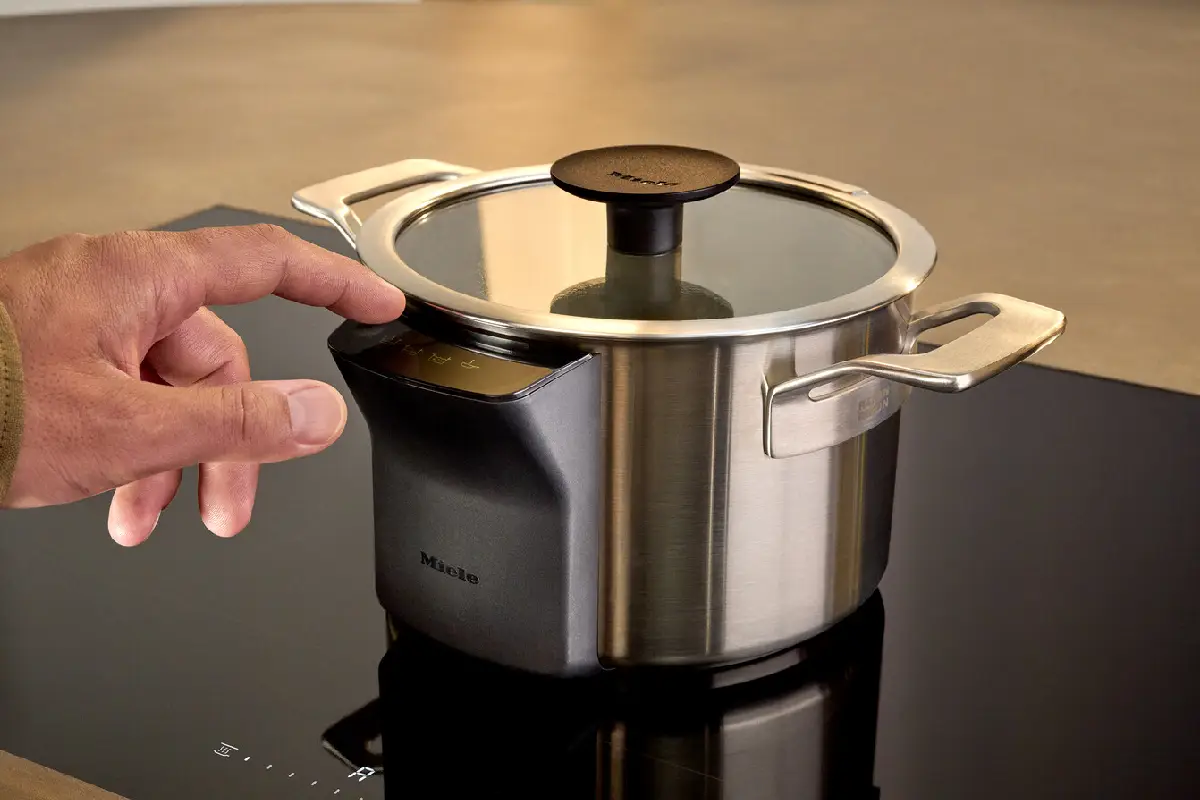A Empresa Miele Propõe uma Ideia Brilhante para Evitar Que a Comida Queime: Suas Panelas Podem "Conversar" com o Fogão