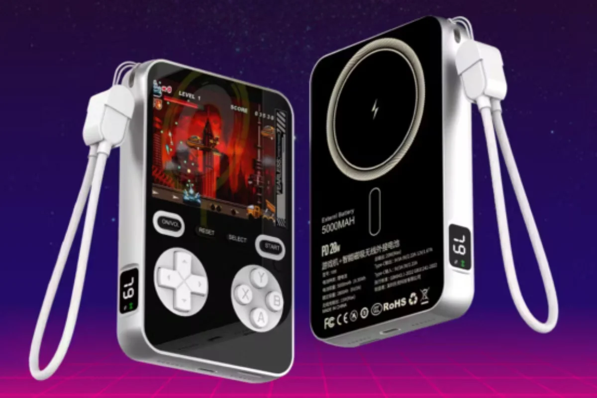 Mobile BOY: O Powerbank MagSafe que Transforma Carregamento em Aventura Retro