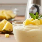 Mousse de Abacaxi Saudável na Liquidificadora: Sem Açúcar e com Apenas 3 Ingredientes