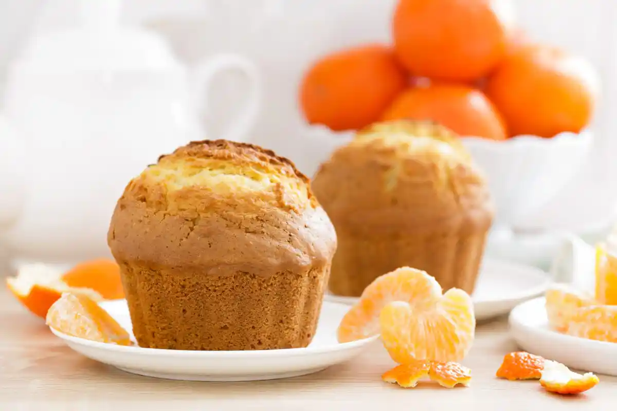 Muffins de Tangerina Esponjosos e Húmidos: Receita com Harina Diferente