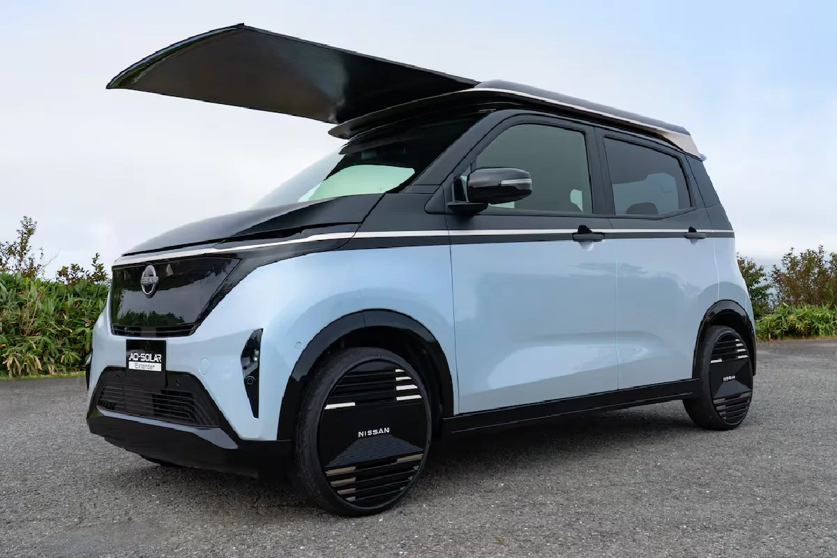 Nissan Apresenta o Extensor Ao-Solar para o Sakura EV
