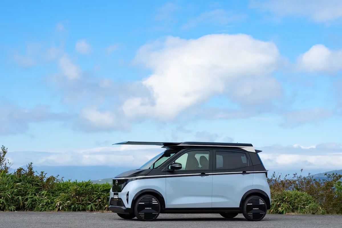 Nissan Apresenta o Extensor Ao-Solar para o Sakura EV