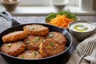 Panquecas de Cenoura Rápidas: Saborosas em 35 Minutos