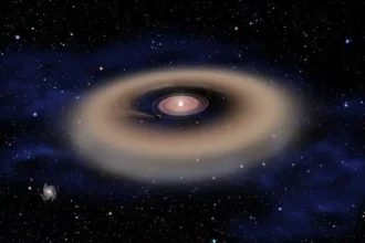Planeta WISPIT 2b: O Nascimento de um Gigante Gasoso Capturado pela Primeira Vez