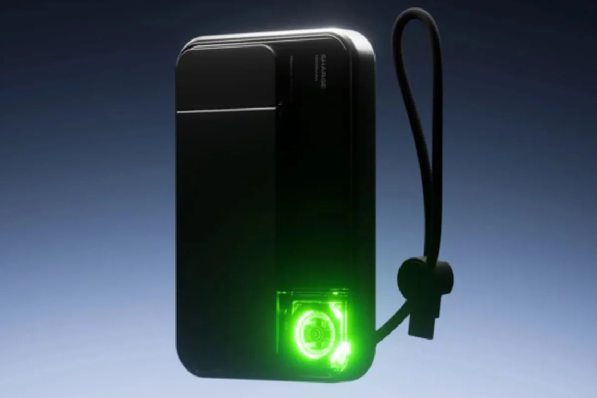 Sharge Lança Power Bank Magnético Icemag 3: Design Retrô com Resfriamento Ativo