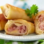 Crepes de Ovo com Queijo e Presunto: Uma Receita Rápida e Deliciosa