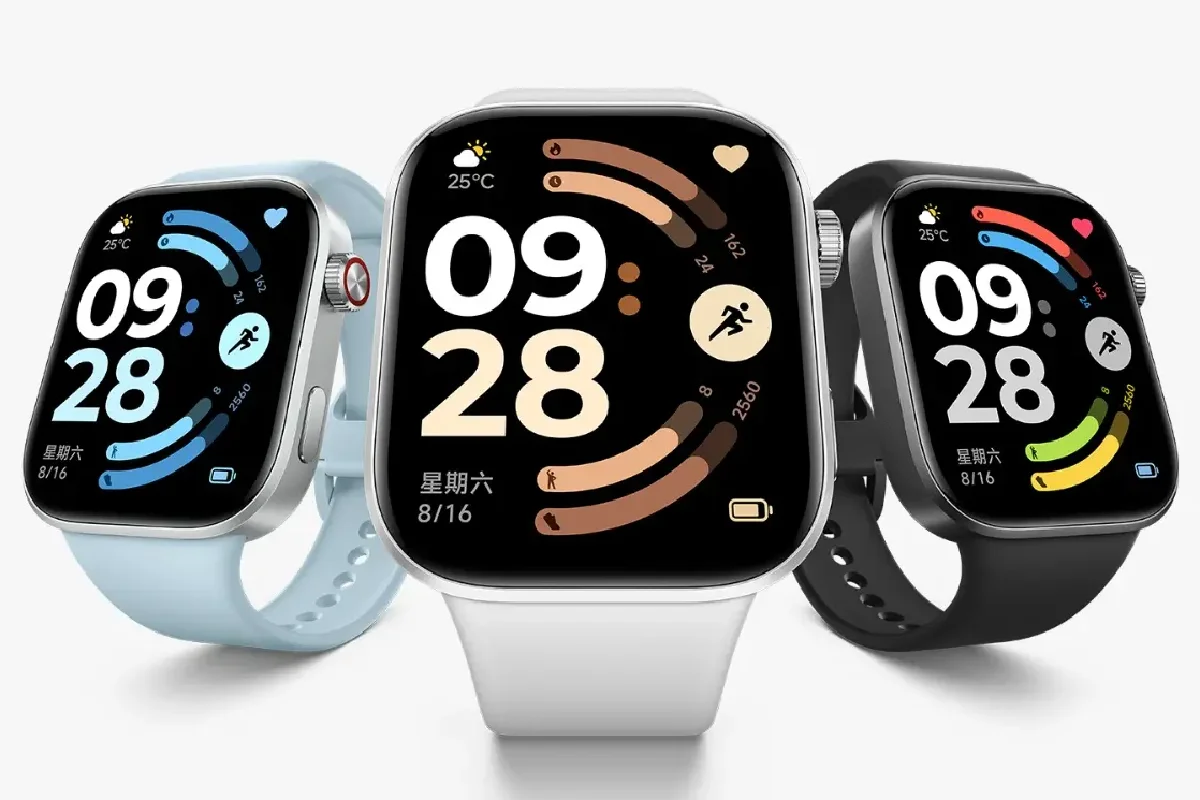 Relógios Acessíveis Redmi Watch 6 com Tela Grande e Bateria de 24 Dias