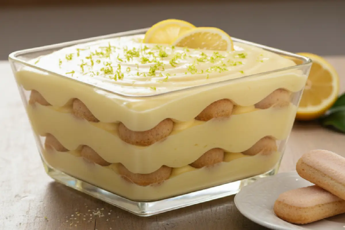 Sobremesa de Limão Sem Glúten: Fácil, Refrescante e Sem Forno