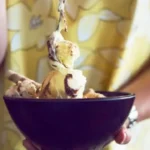 Sorvete Caseiro de Banana Split: Um Doce Sofisticado em Minutos com Poucos Ingredientes