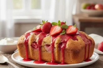 Como Fazer um Tarte de Morango Sem Glúten e Sem Açúcar Rápido