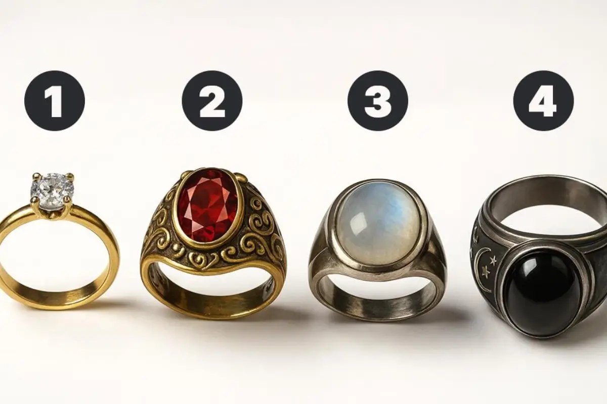 Qual Anel Escolhes? Um Teste de Personalidade Surpreendentemente Preciso