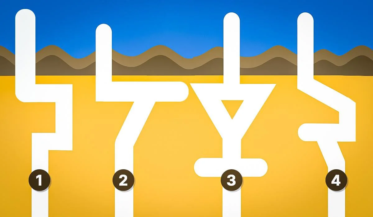 Por Qual Tubo a Água Flui Mais Rápido: Teste de Personalidade Visual