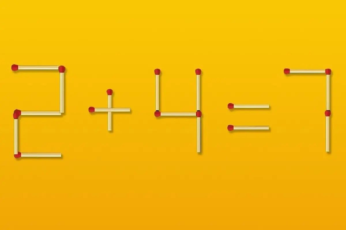 Mova Apenas 1 Fósforo para Corrigir a Equação: Teste Rápido de QI