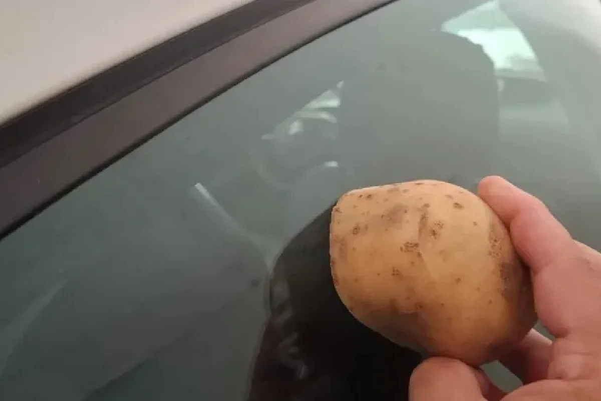 Como Deixar os Vidros do Carro Brilhando com o Truque da Batata
