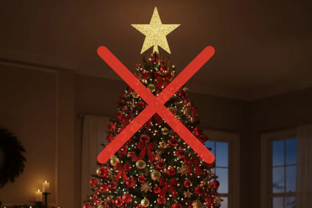 Adeus à Estrela Tradicional: O Laço XL como a Decoração Mais Elegante para Sua Árvore de Natal em 2025