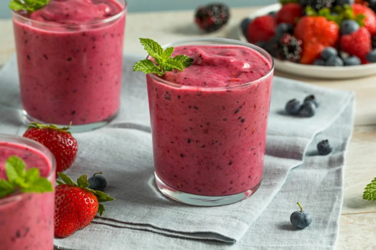 Batido de frutos vermelhos: antioxidantes que cuidam do coração