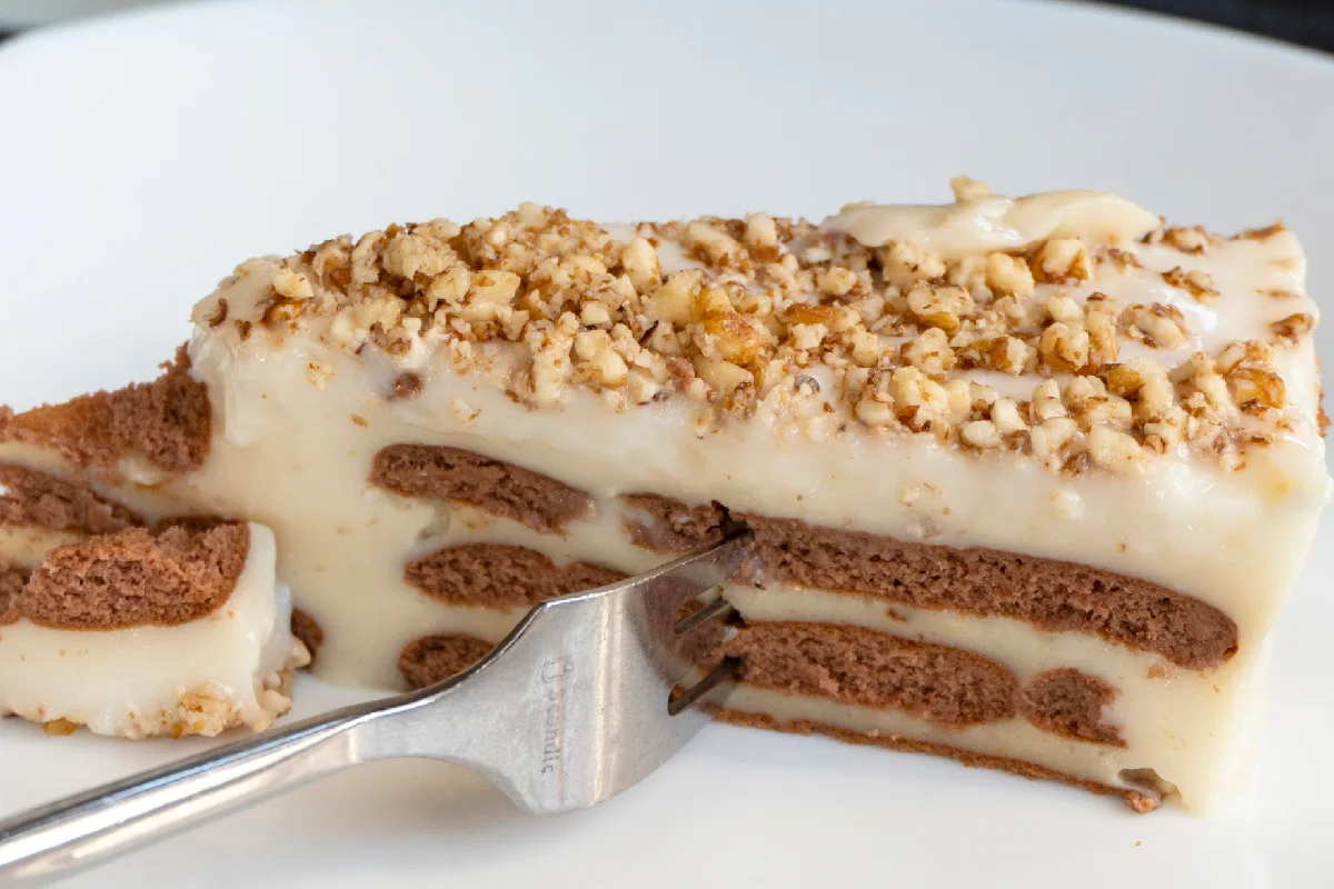 Bolo "Zebra" sem forno: uma sobremesa cremosa e irresistível