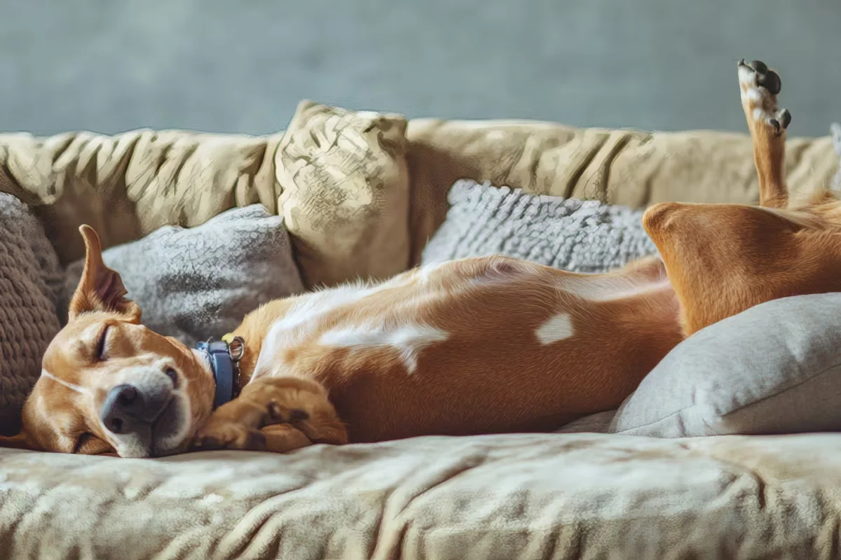 O Que Significa Quando o Seu Cão Dorme Sempre de Barriga para Cima