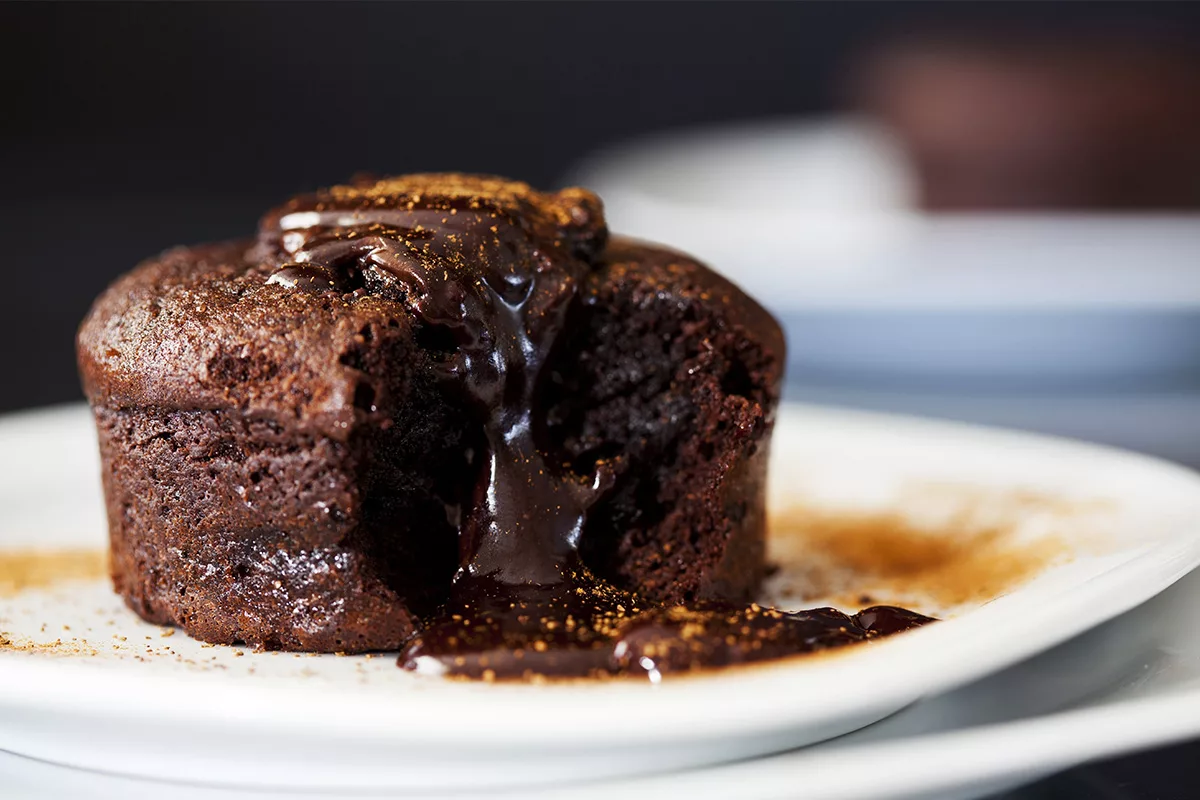 Mini vulcões de chocolate… irresistíveis!