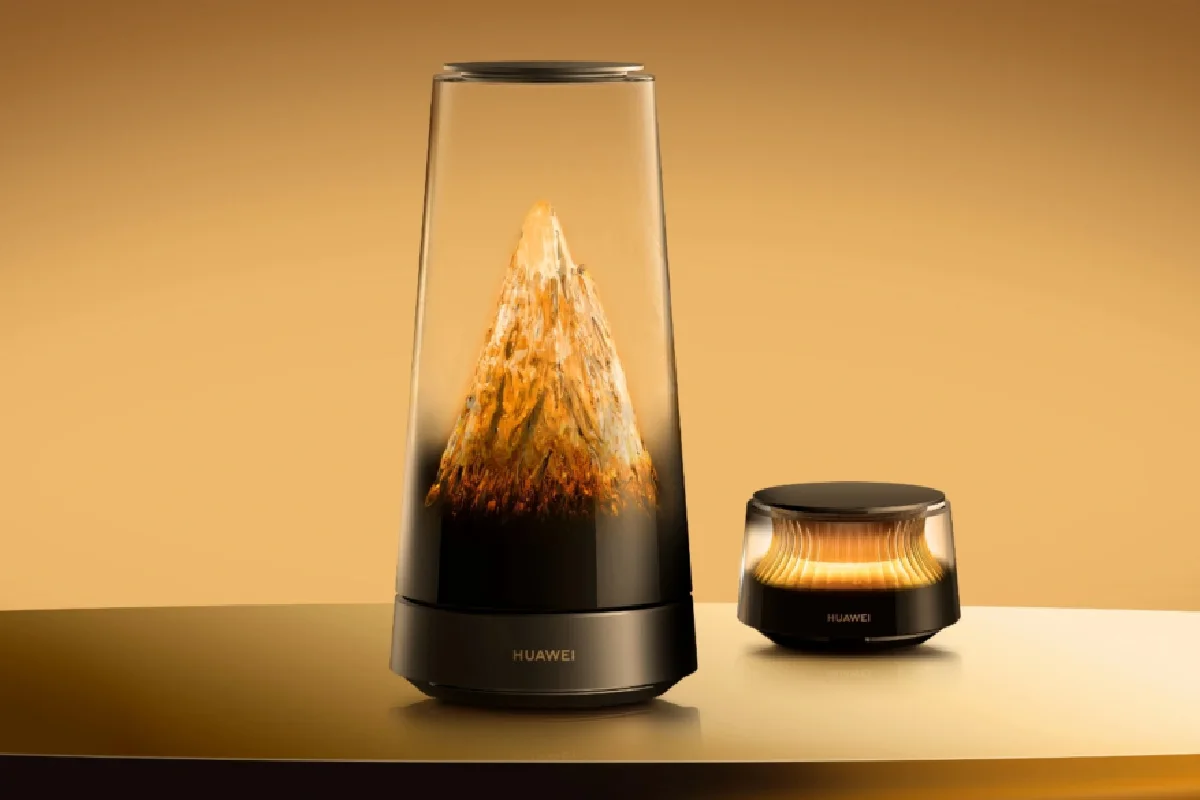 Huawei lança router transparente X3 Pro com mini-montanha e iluminação dinâmica