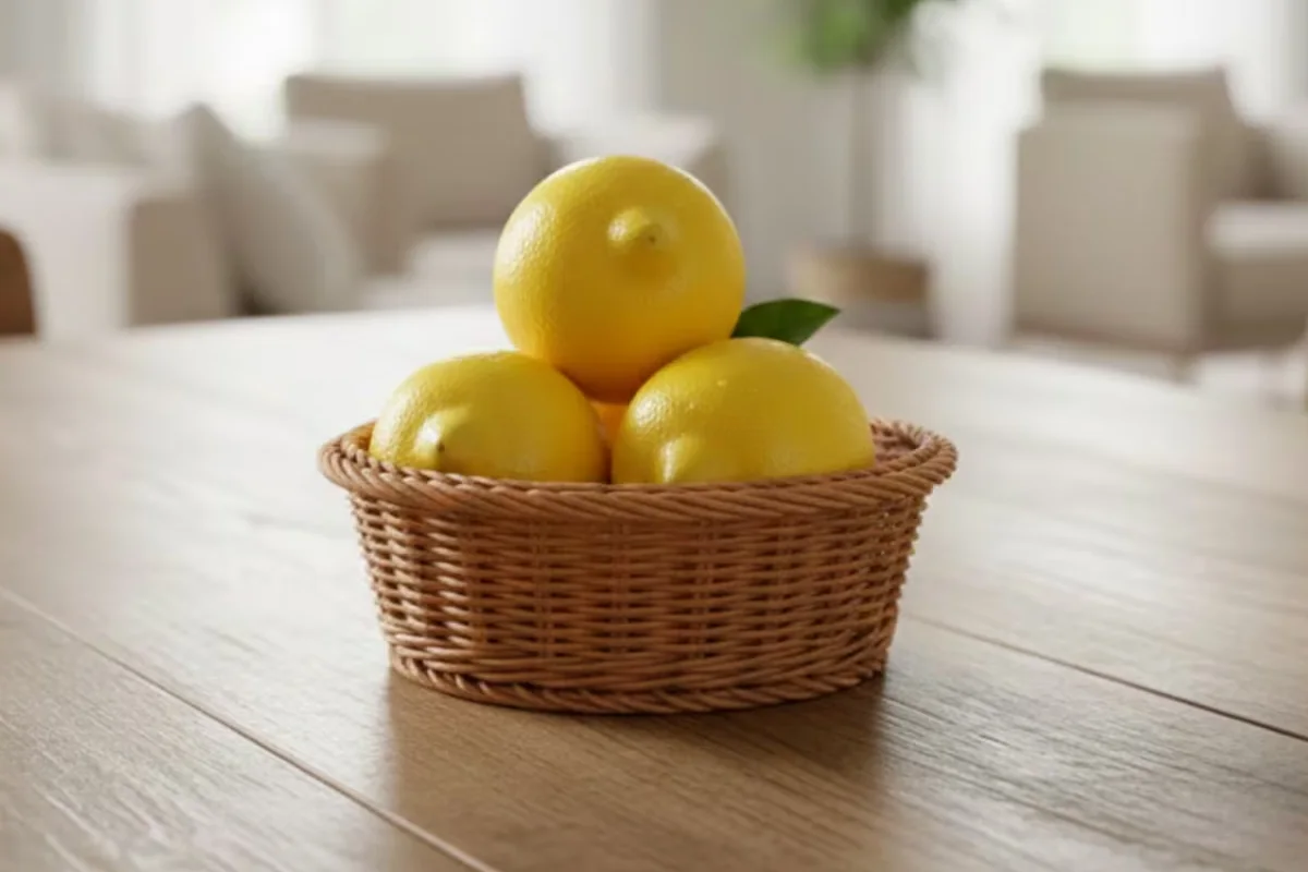 Três limões no centro da mesa: o ritual de Feng Shui que limpa a casa e atrai abundância em poucos dias