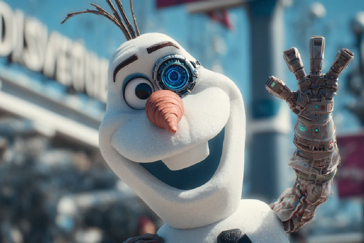 Olaf da Disney tornou-se real: em 2026 vai andar, falar e abraçar-te como se tivesse vida própria