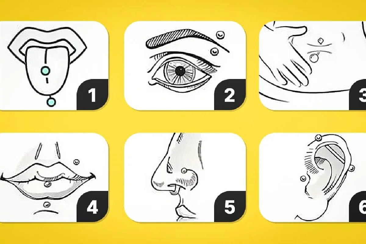 Que piercing escolher? Descobre o que ele revela sobre a tua personalidade