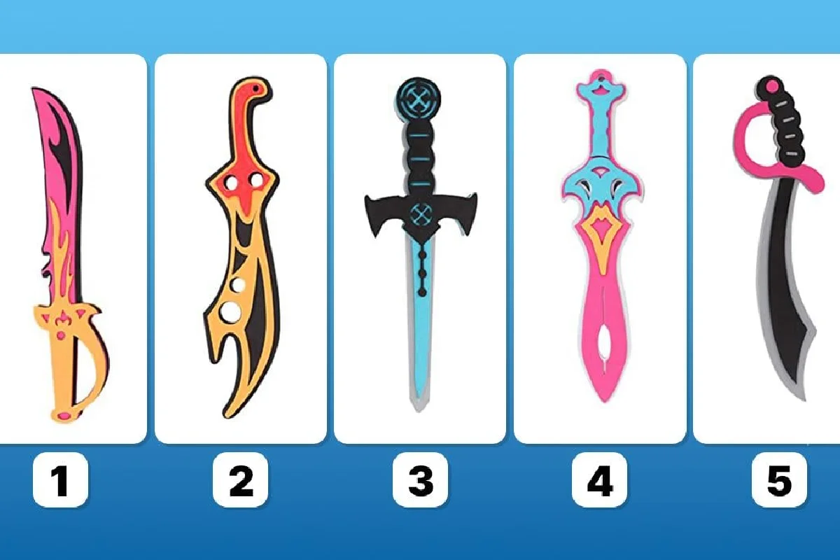 Qual é o Seu Nível de Raiva? Escolha um Punhal e Descubra