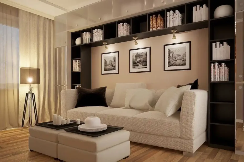 5 truques para salón pequeno parecer muito maior