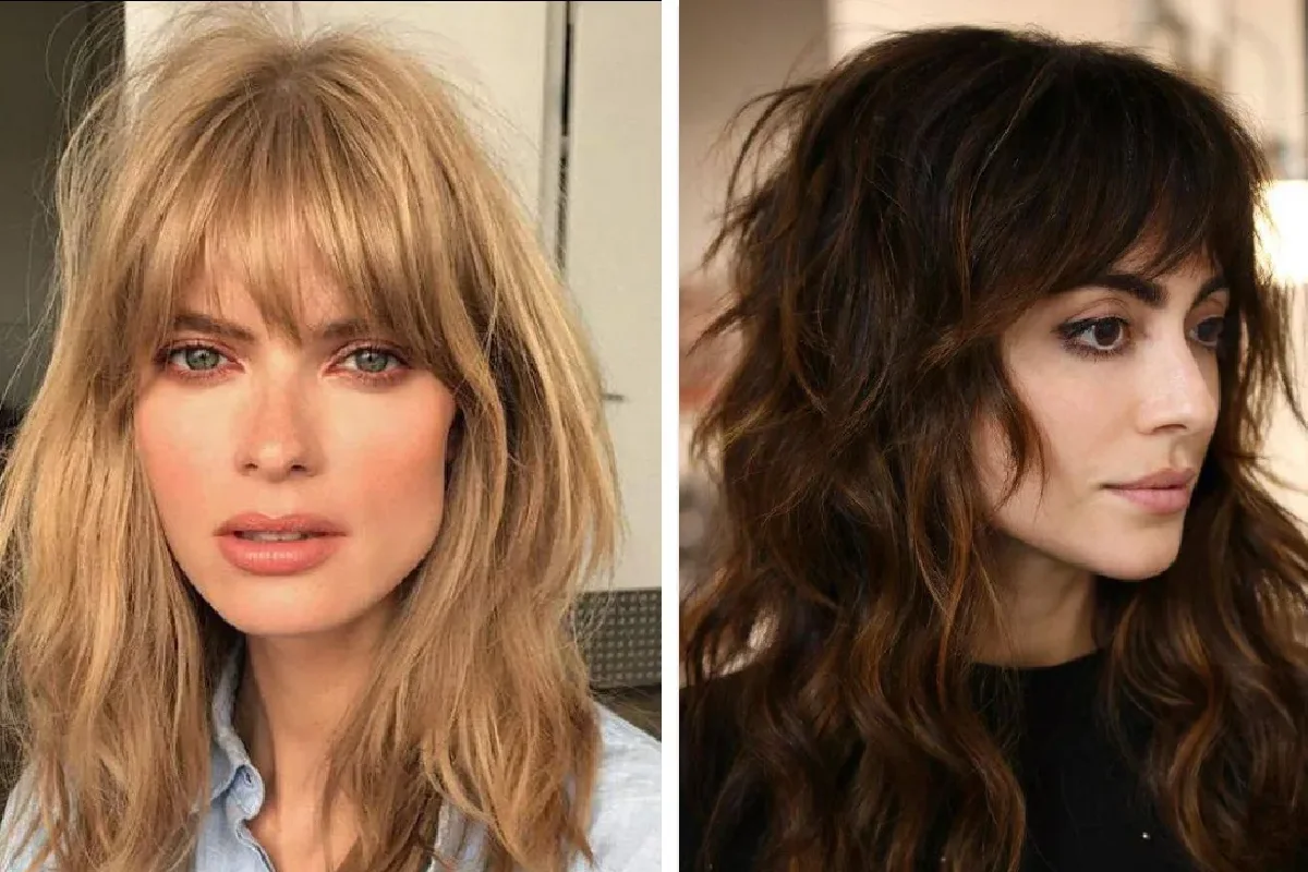 Corte com muita personalidade: o shaggy ondulado que está conquistando mulheres acima dos 40 